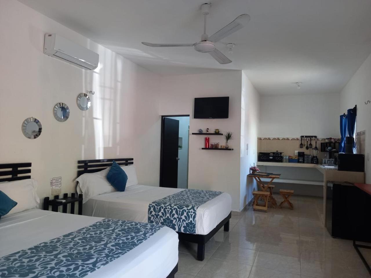 Solecito Hotel Apartamento Bacalar - Gratis Bicicletas Y Kayyaks Eksteriør billede